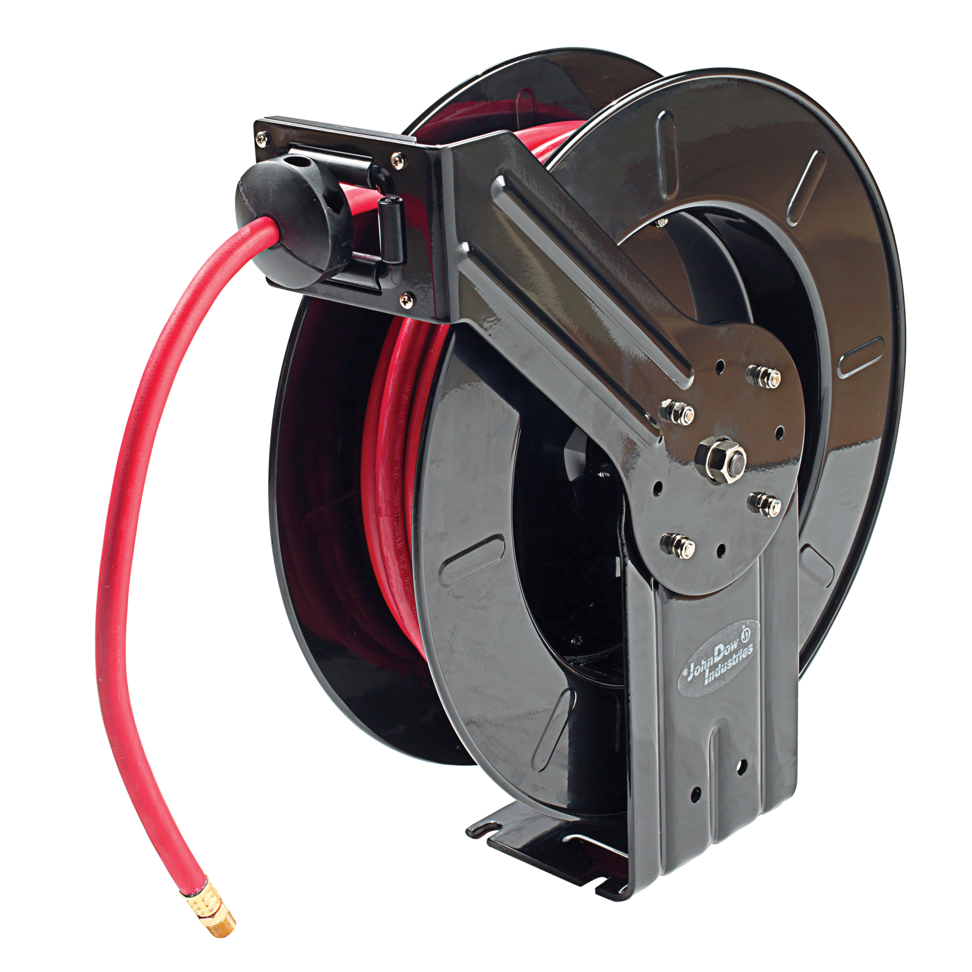 JohnDow Industries Hose Reel — 3/8in. x 50ft., 30 psi, Air/Water/Antifreeze, Model# JD-3850